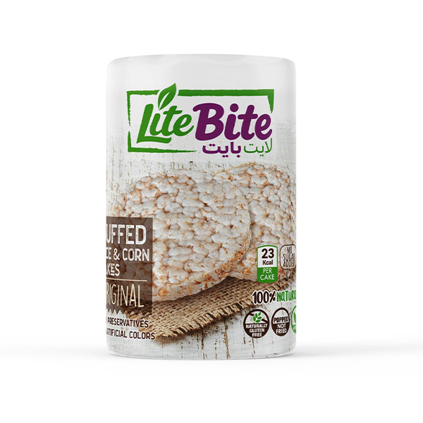 Puffed White Rice & Corn Cakes Original